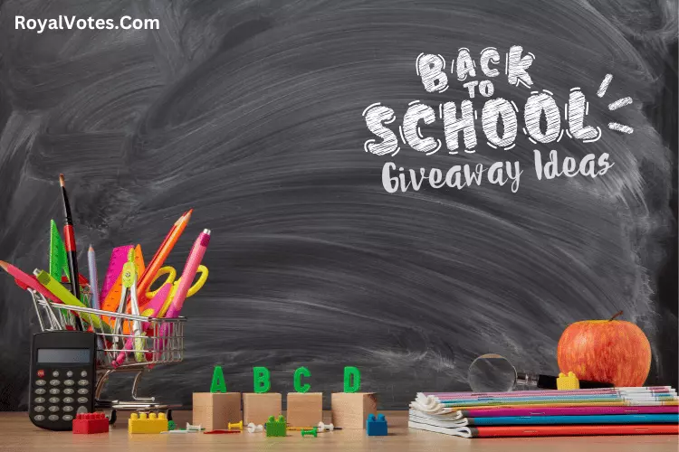 back to school giveaway ideas
