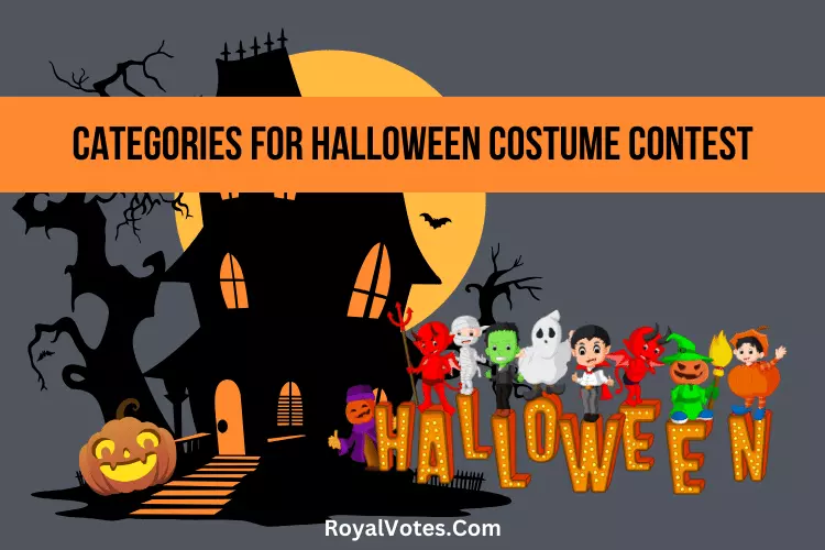 categories for halloween costume contest