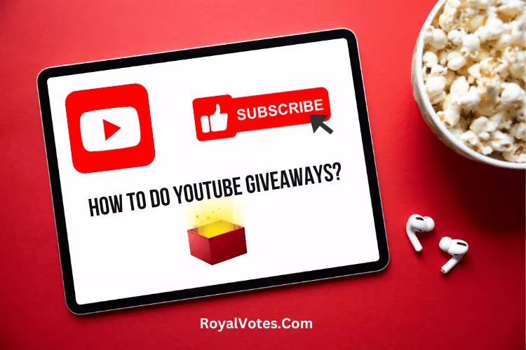 how to do youtube giveaways