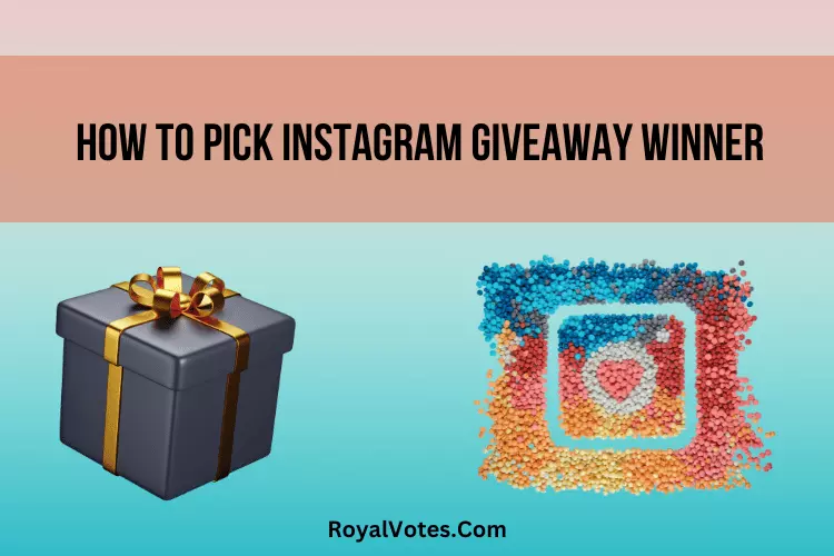how to pick instagram giveaway winner