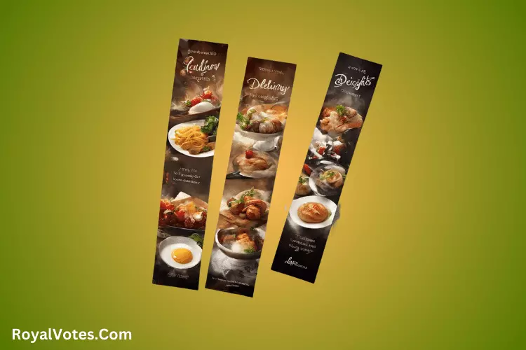 Culinary delights bookmark