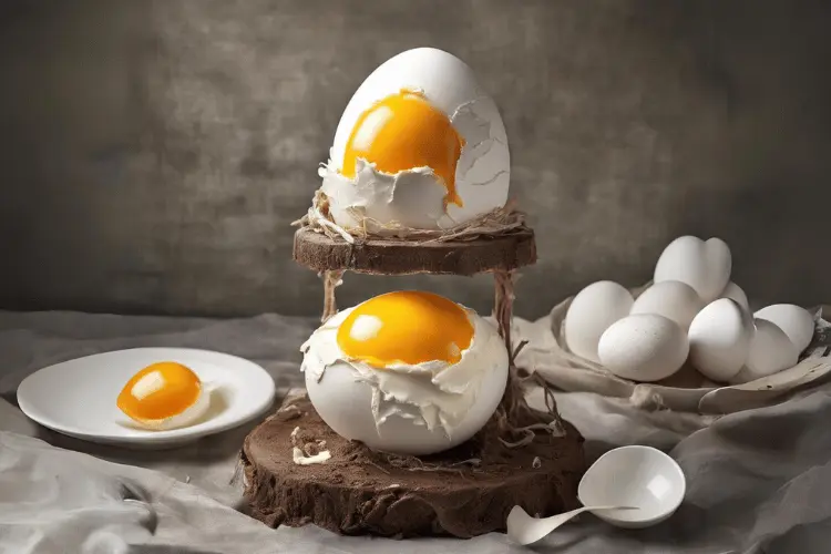 Egg themed cake
