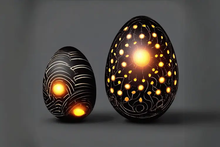 Glowing egg