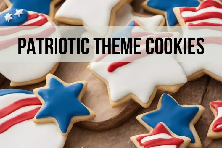 Patriotic theme cookie