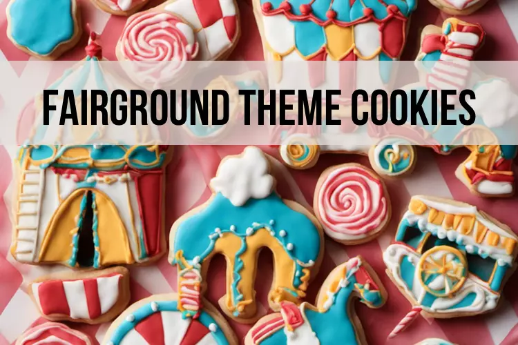 fairground theme cookie
