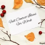 fall contest ideas for work