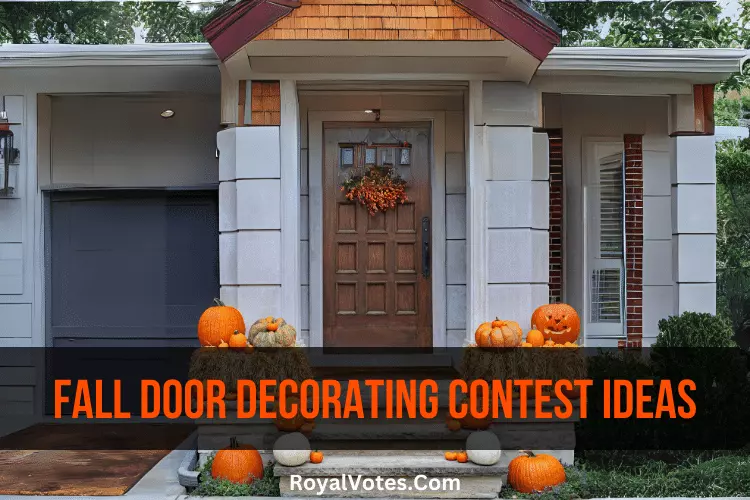 fall door decorating contest ideas