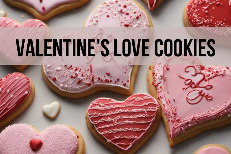 valentine's day love cookie