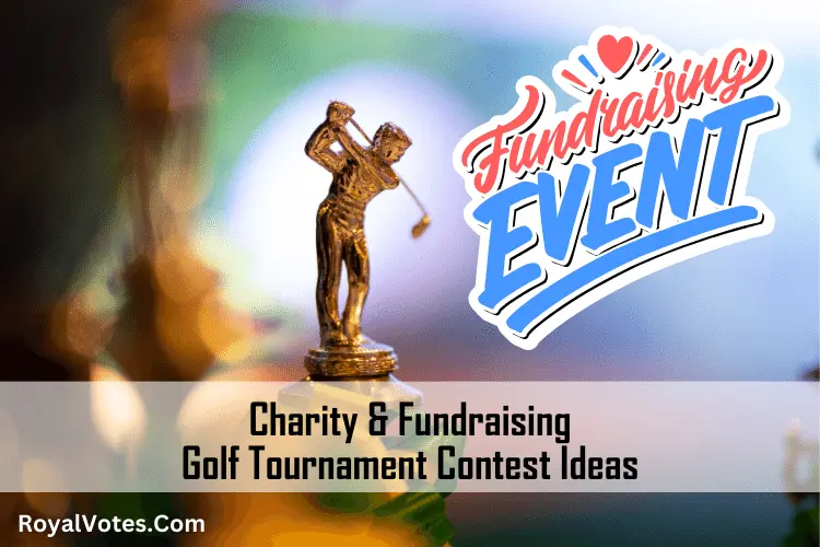 Charity and fundraising golf tournament contest ideas