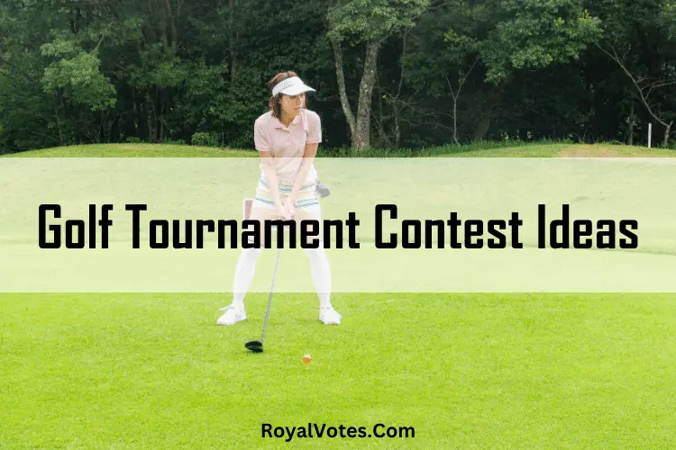 Golf Tournament Contest Ideas