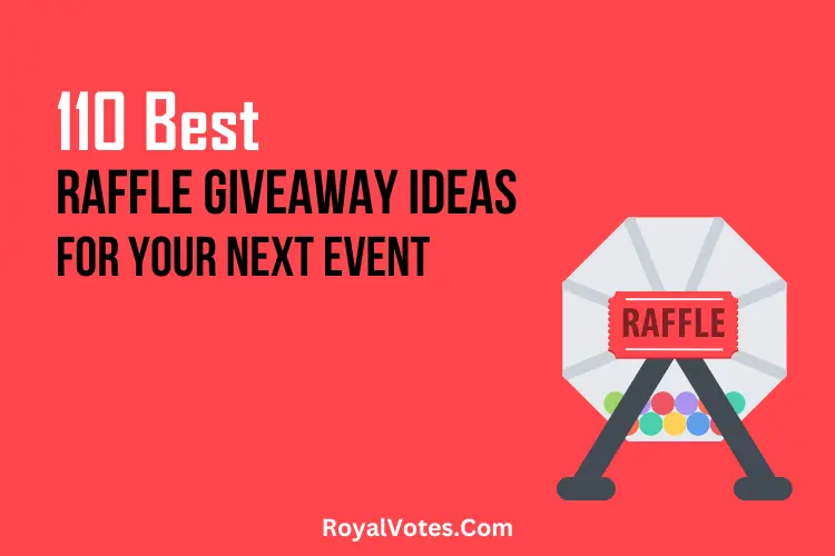 Raffle Giveaway Ideas