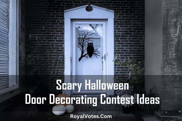 Scary Halloween Door Decorating Contest Ideas