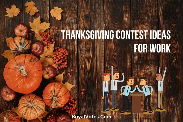 Thanksgiving contest ideas for work