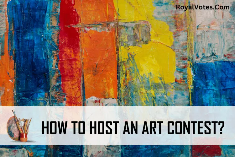 how to host an art contest